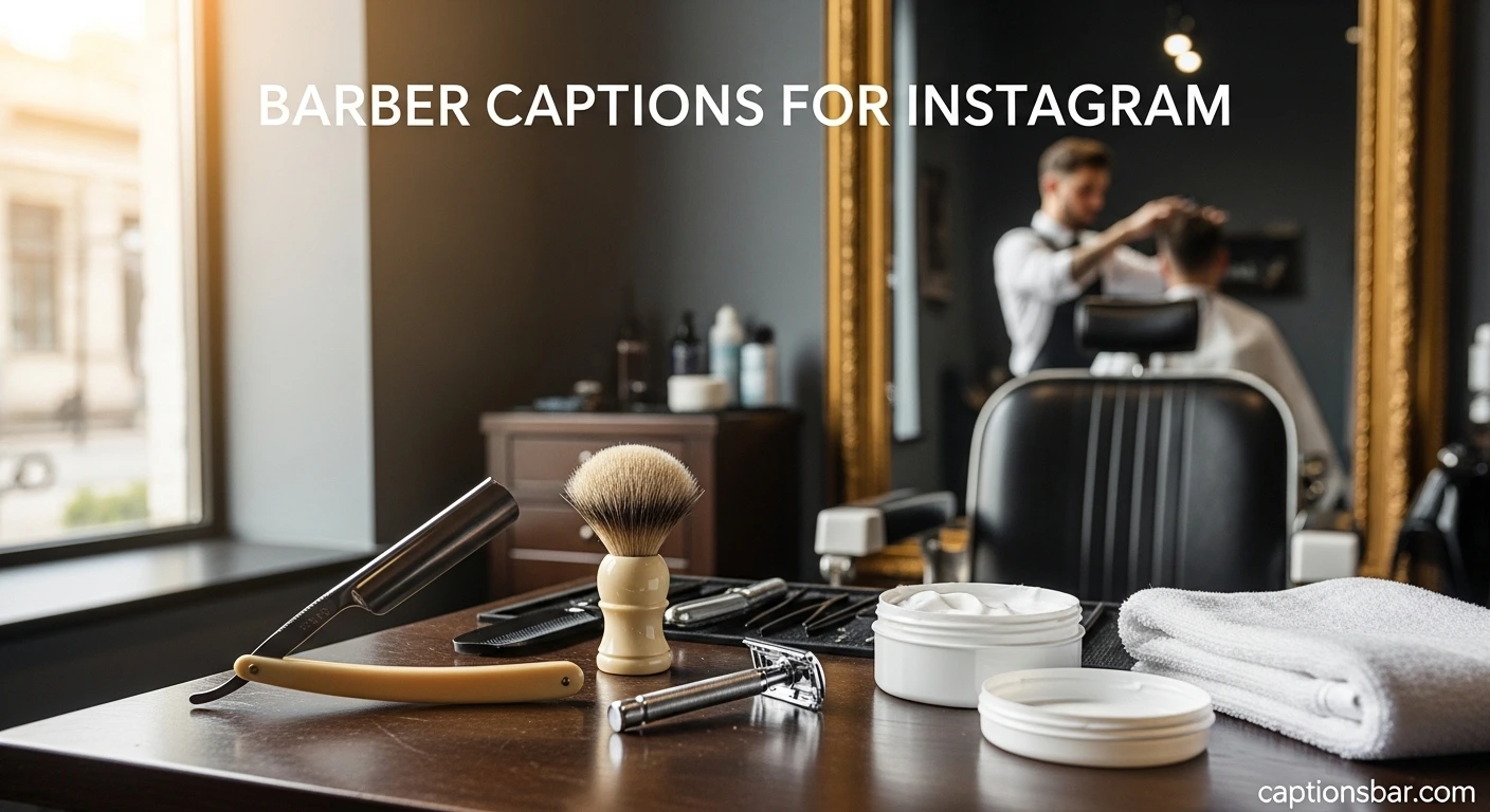 Barber Captions for Instagram