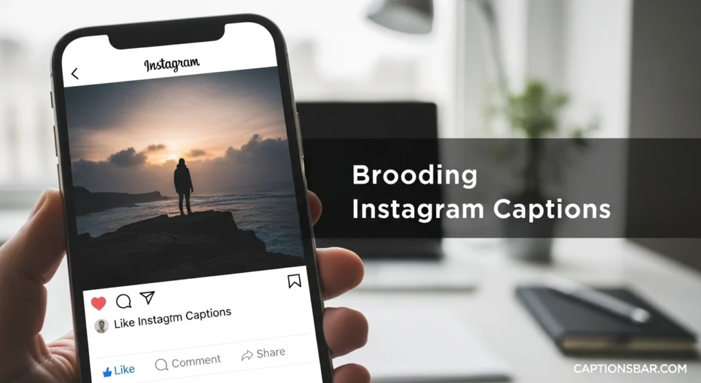 Brooding Instagram Captions