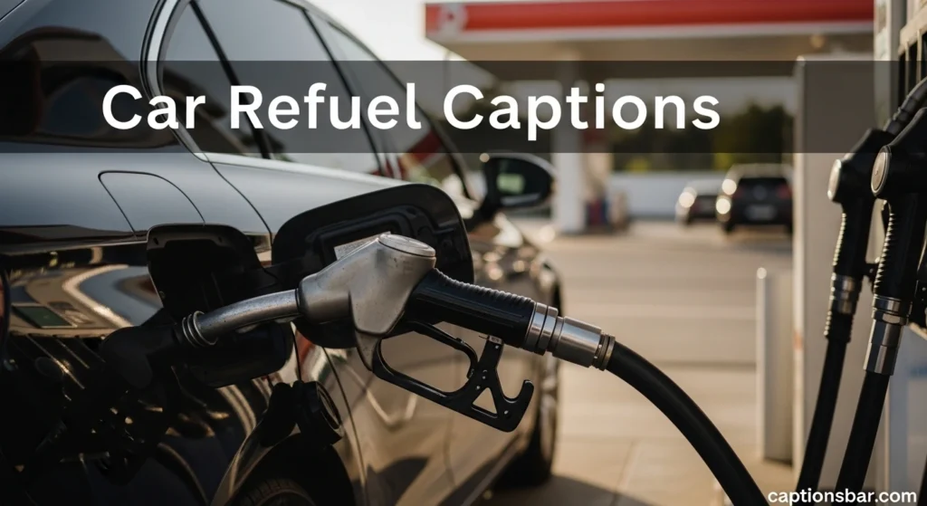 Car Refuel Captions