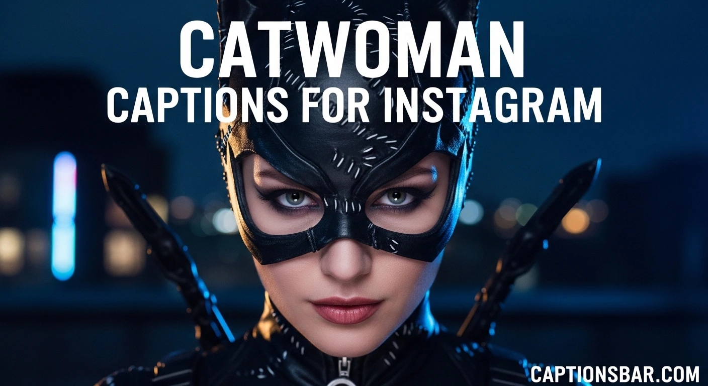 Catwoman Captions for Instagram