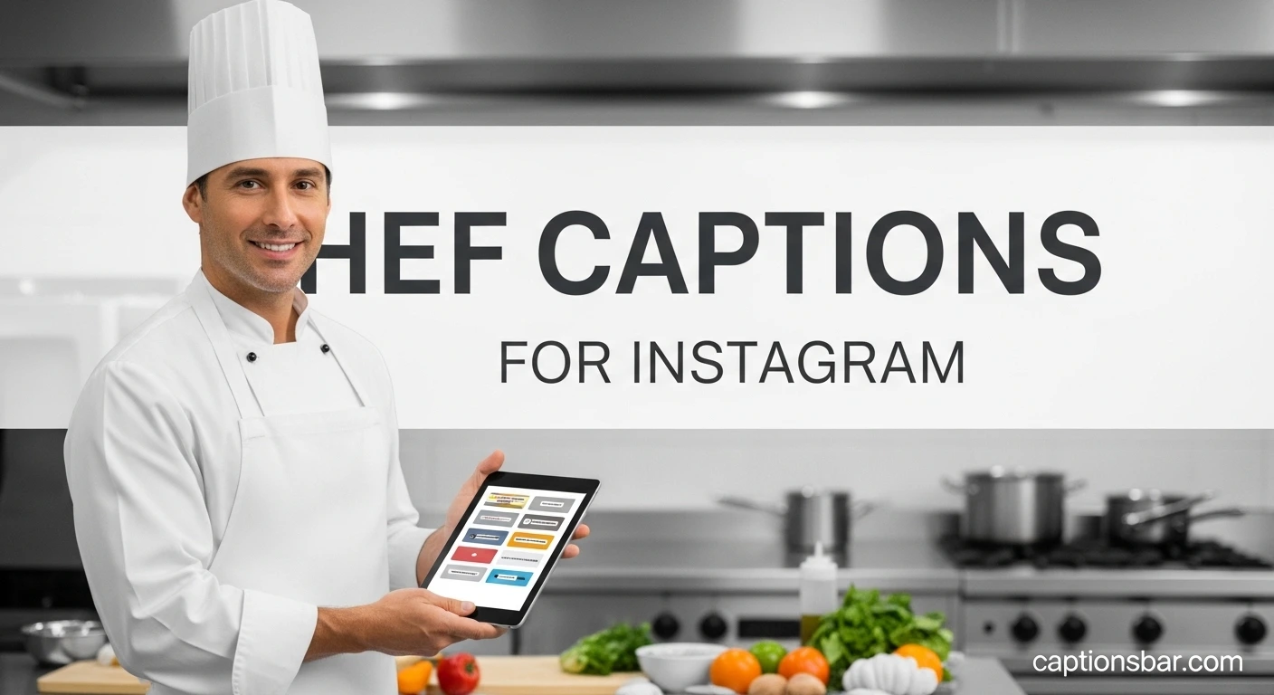 Chef Captions for Instagram