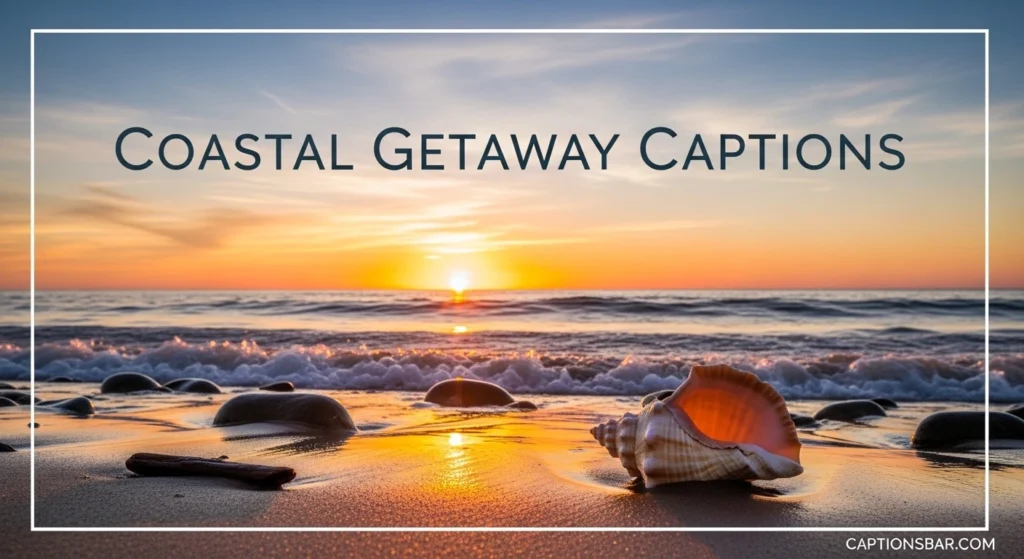 Coastal Getaway Captions