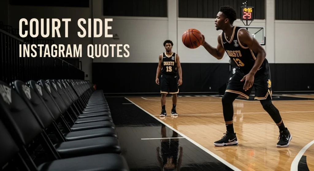 Court Side Instagram Quotes