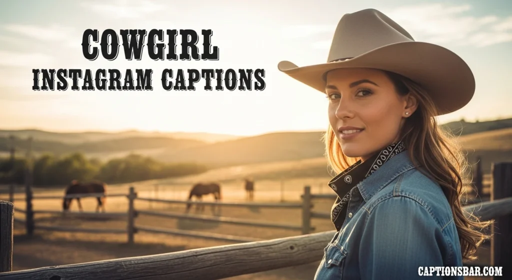 Cowgirl Instagram Captions