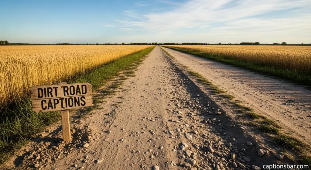 Dirt Road Captions