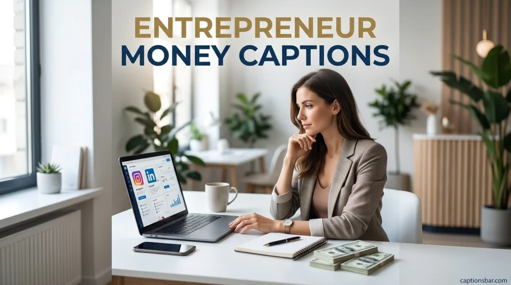 Entrepreneur Money Captions