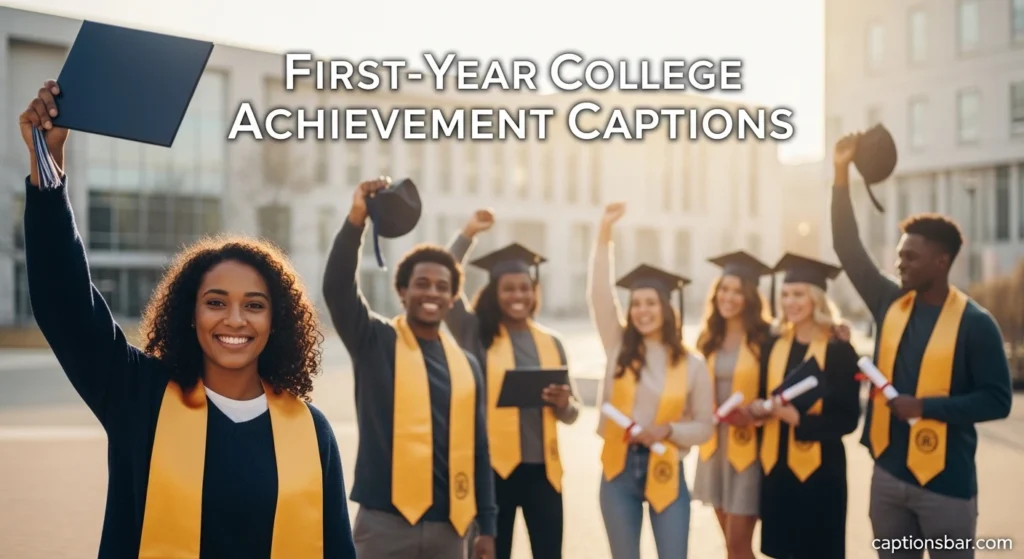 First-Year College Achievement Captions