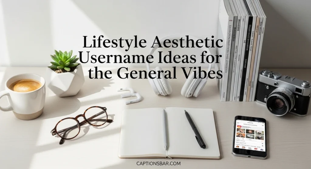 Lifestyle Aesthetic Username Ideas for the General Vibes