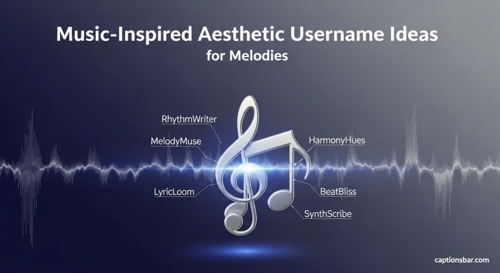 Music-Inspired Aesthetic Username Ideas for Melodies