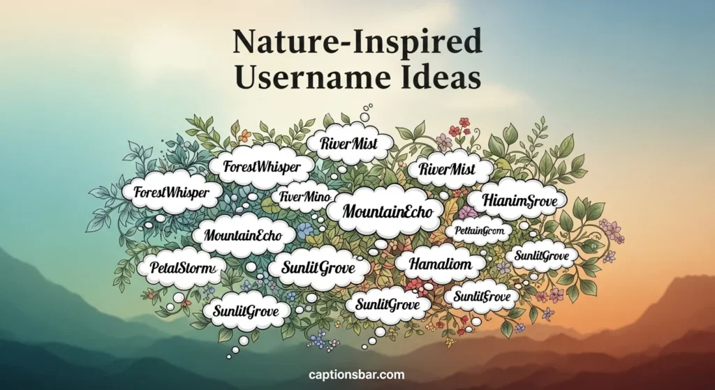 Nature-Inspired Username Ideas