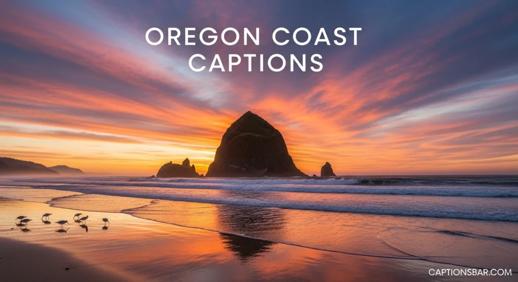 Oregon Coast Captions