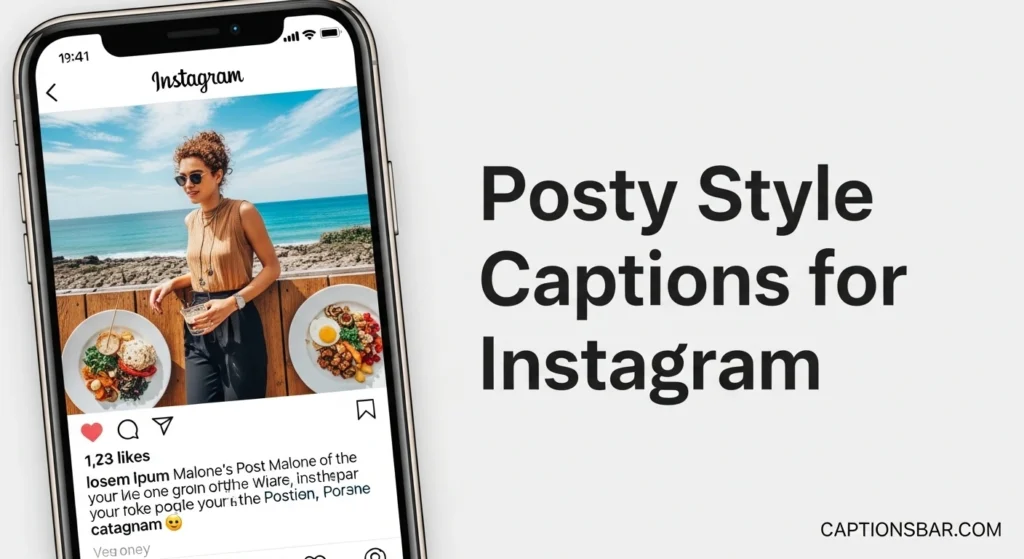 Posty Style Captions for Instagram