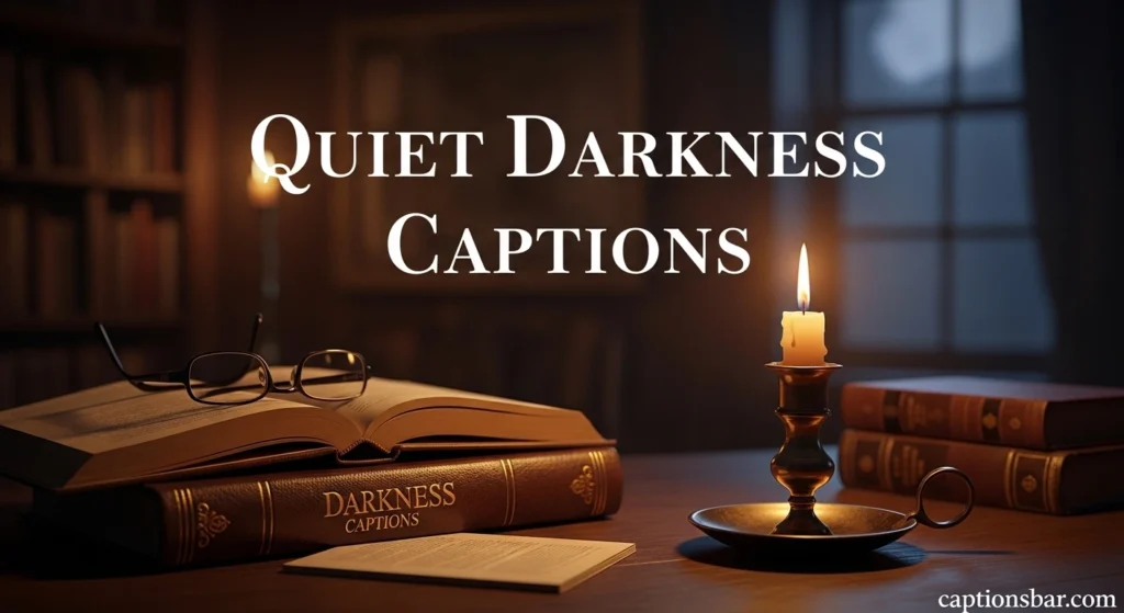 Quiet Darkness Captions