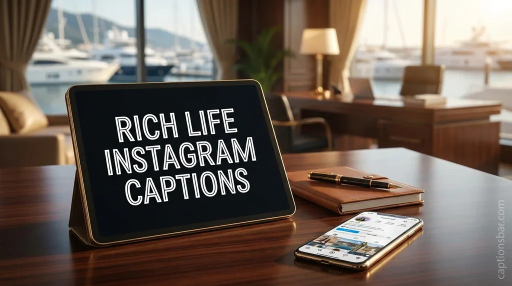 Rich Life Instagram Captions