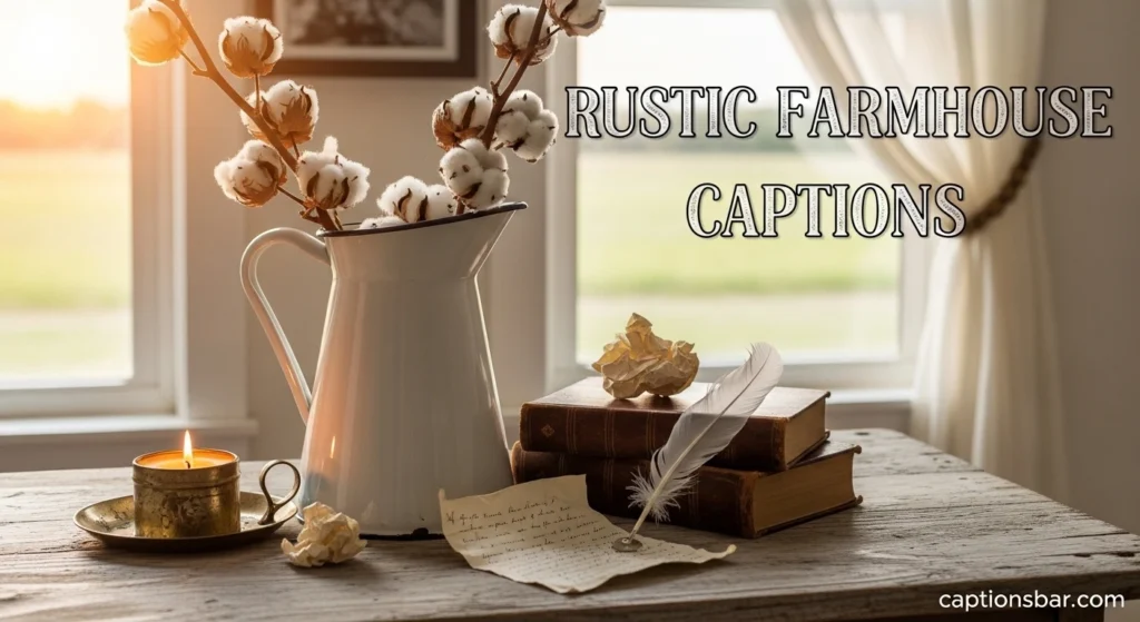 Rustic Farmhouse Captions