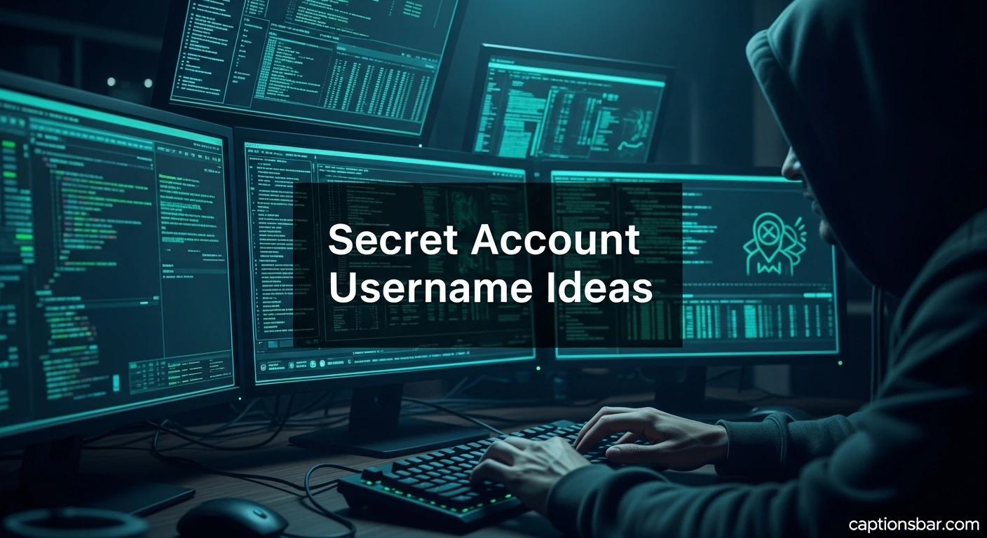Secret Account Username Ideas